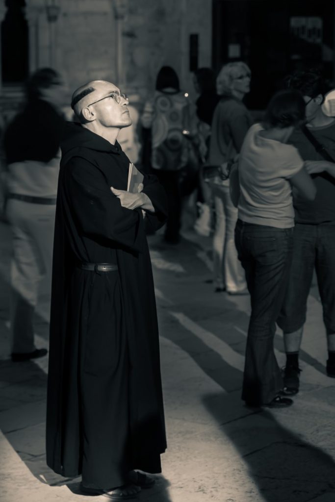 Monk that joined the tour