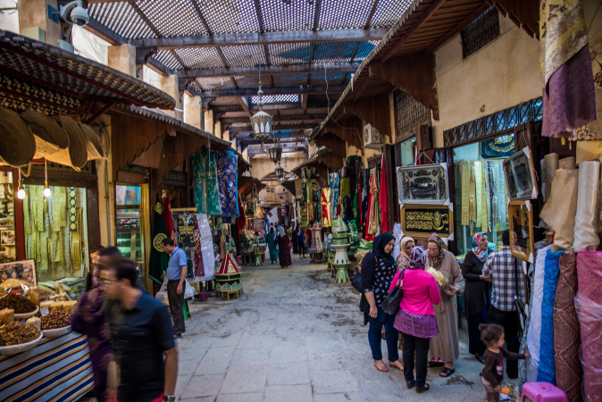 The souks of Fes