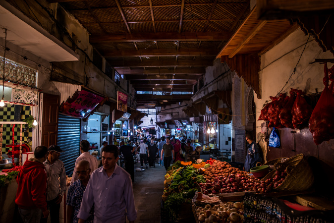 Exploring the food Souks of Fes