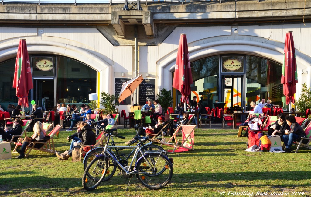 Relaxing around Hackescher Markt, close to the river and Museum Island.