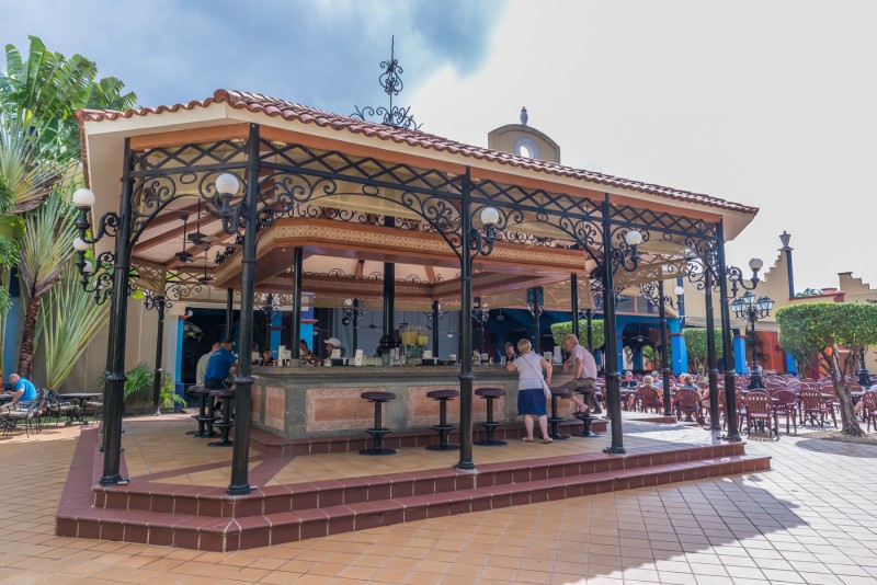 One of the bars in Playacar, Mexico