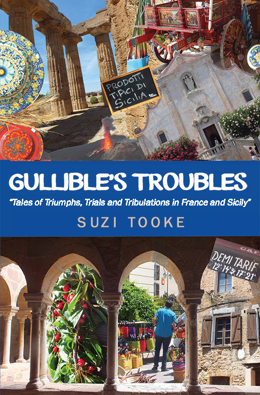 The book cover of Gullibles Troubles written by Suzi Tooke