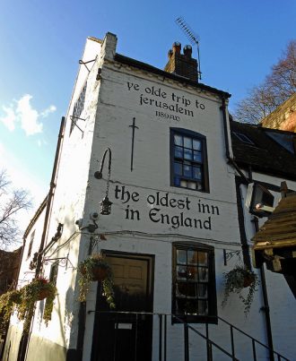 Ye Old Trip to Jersalem, Oldest Pub, England, Nottingham