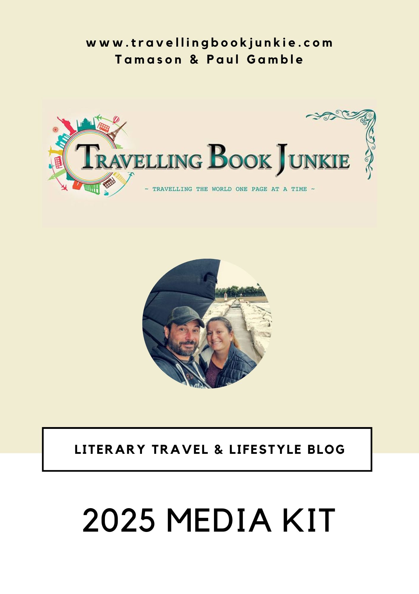 Travelling Book Junkie Media Kit 2025