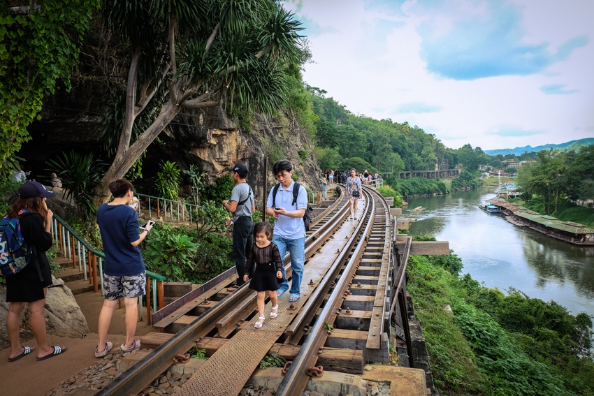 Death Railway, Kanchanaburi, Thailand, River Kwai, Hellfire Pass, Travel, Travelling, Travelling Book Junkie