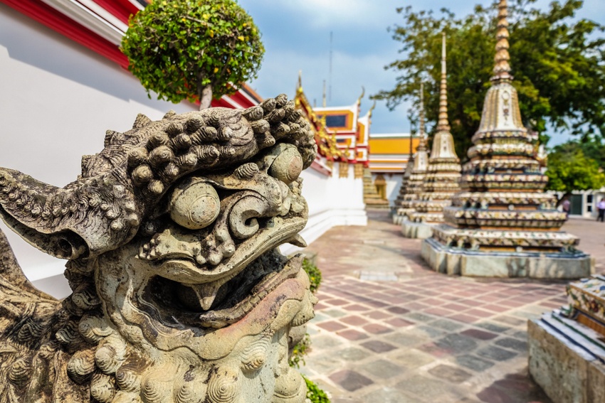 Golden reclining Buddha, Wat Pho, Bangkok, Thailand, Travelling, Travel, Travelling Book Junkie