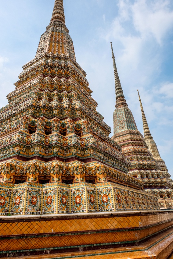 Golden reclining Buddha, Wat Pho, Bangkok, Thailand, Travelling, Travel, Travelling Book Junkie