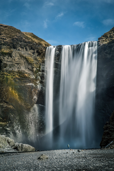 Iceland, Europe, Film locations, Travelling Book Junkie, Travel, Travelling, Unique Travel, Unusual Travel, Skogafoss Waterfall