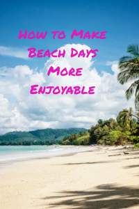 Like to visit the beach but find it stressful? Want to make your beach days more enjoyable?