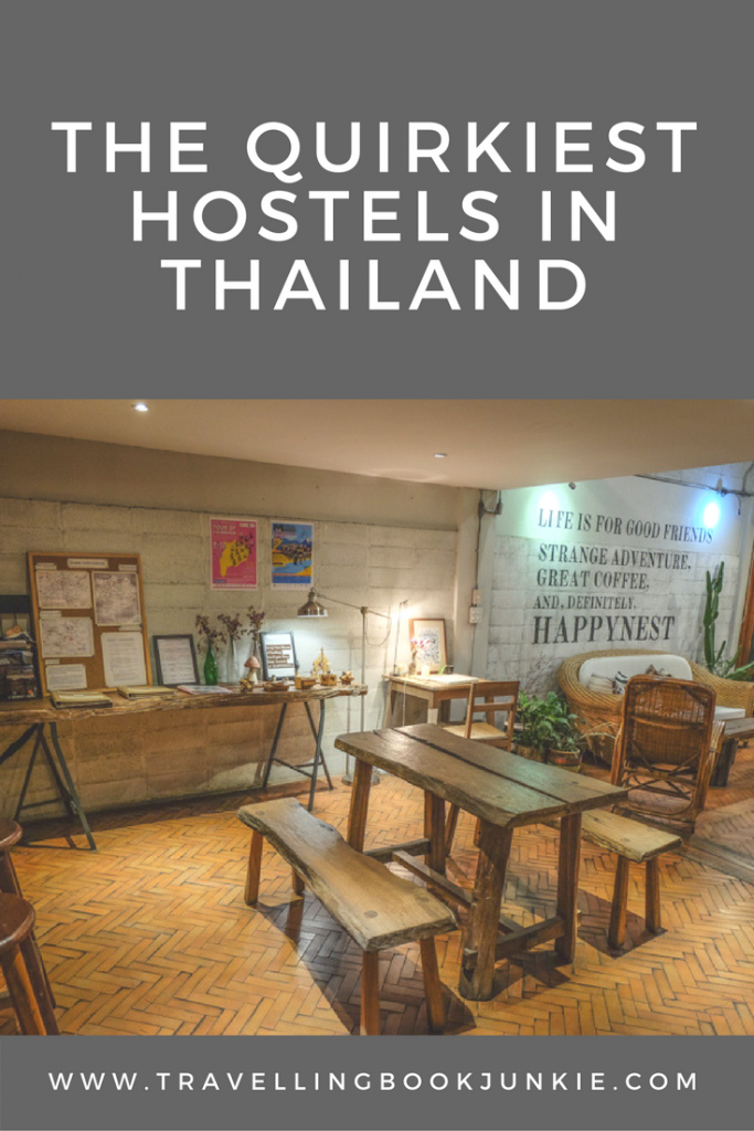 A guide to the quirkiest hostels in Thailand. If you are after something different, like an element of luxury but don't want to pay a fortune, then this is the guide for you. This article has #hostel suggestions around #Thailand from a number of different #bloggers via @tbookjunkie