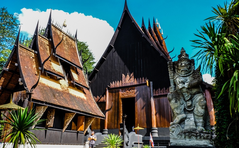 chiang rai, temples, thailand, giant, buddha, Wat Phra Kaew, white temple, Wat Rong Khun, Black House, Baan Dam, Wat Phra Kaew, Wat Huai Pla Kung, Wat Mung Muang, best, list of, must see,