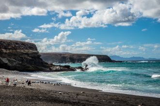 fuerteventura, holiday gems, family holidays, canary islands, volcanic beaches, beaches, ajuy caves, windsurfing,