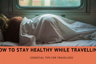 three tips for staying healthy while travelling via @tbookjunkie