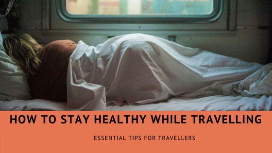 three tips for staying healthy while travelling via @tbookjunkie