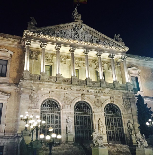 National Library of Spain in Madrid