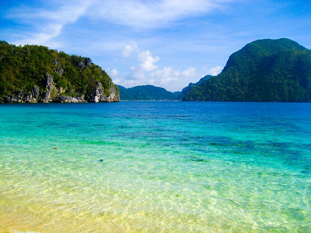 El Nido beach in the Phillippines