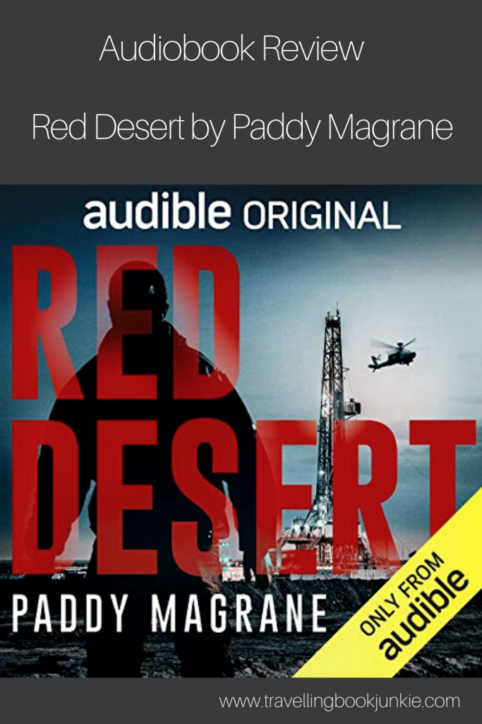 Red Desert by Paddy Magrane is an audible original audiobook about a psychotherapist who wants to escape his own problems by heading to Iraq. Read the full review via @tbookjunkie