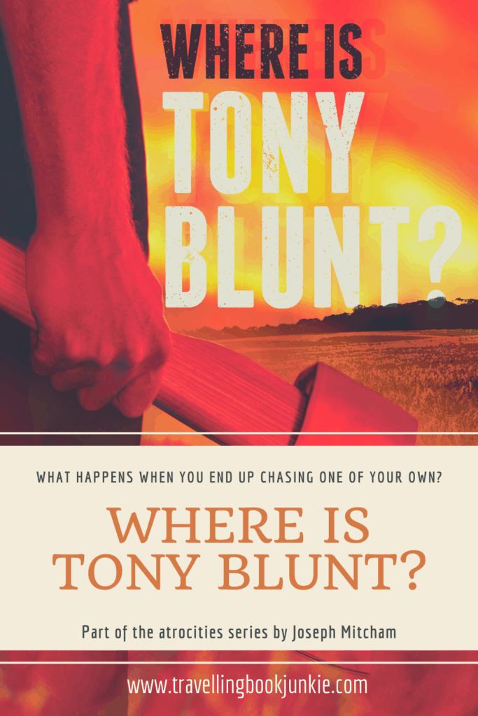 Where is Tony Blunt? is the second in the atrocities series by Joseph Mitcham. This time we see Alex and the multi-agency team focus on trying to stop a #terrorist attack by one of their own. Will they succeed? Only time will tell. Full review available at @tbookjunkie #spythriller #crimenovel