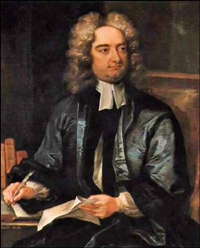 Jonathan Swift author of Gulliver's Travels