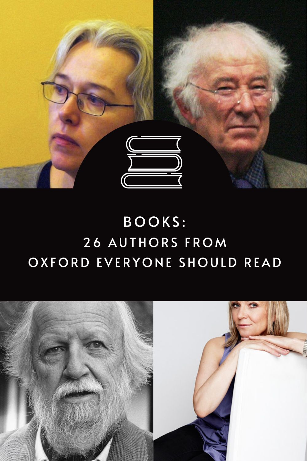 26 authors that studied at Oxford in the UK that people should read at least one via @tbookjunkie