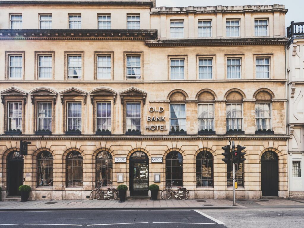 Old Bank Hotel in Oxford is a premium, luxury hotel that bookworms will love.