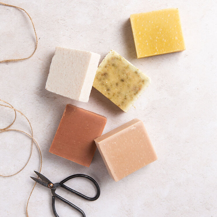 Selection of soaps for the eco-conscious bookworms 