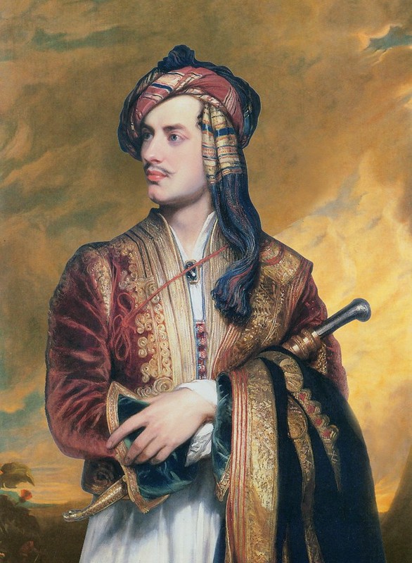 Lord Byron poet and friend of Percy Shelley