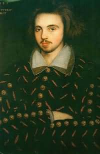 Christopher Marlowe, Poet and contemporary of William Shakespeare.