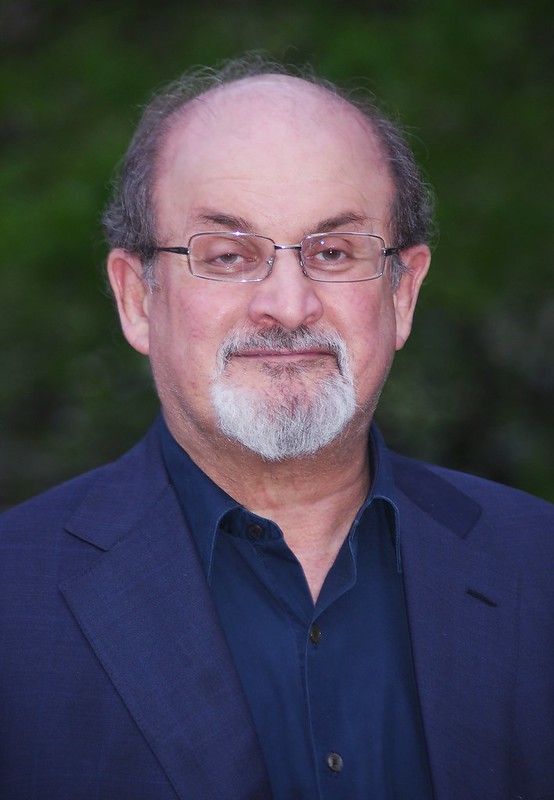 Salman Rushdie, author of the Satanic Verses