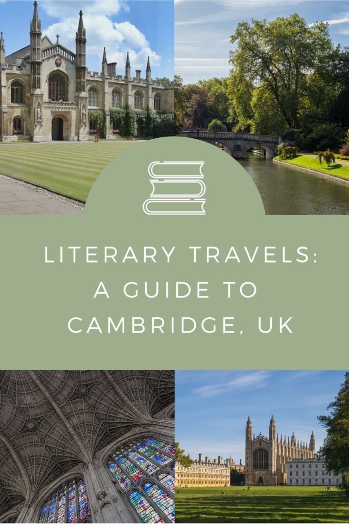 Literary travels: A guide to Cambridge in the UK. This is a comprehensive guide that highlights the best places to visit and stay. Written by @tbookjunkie