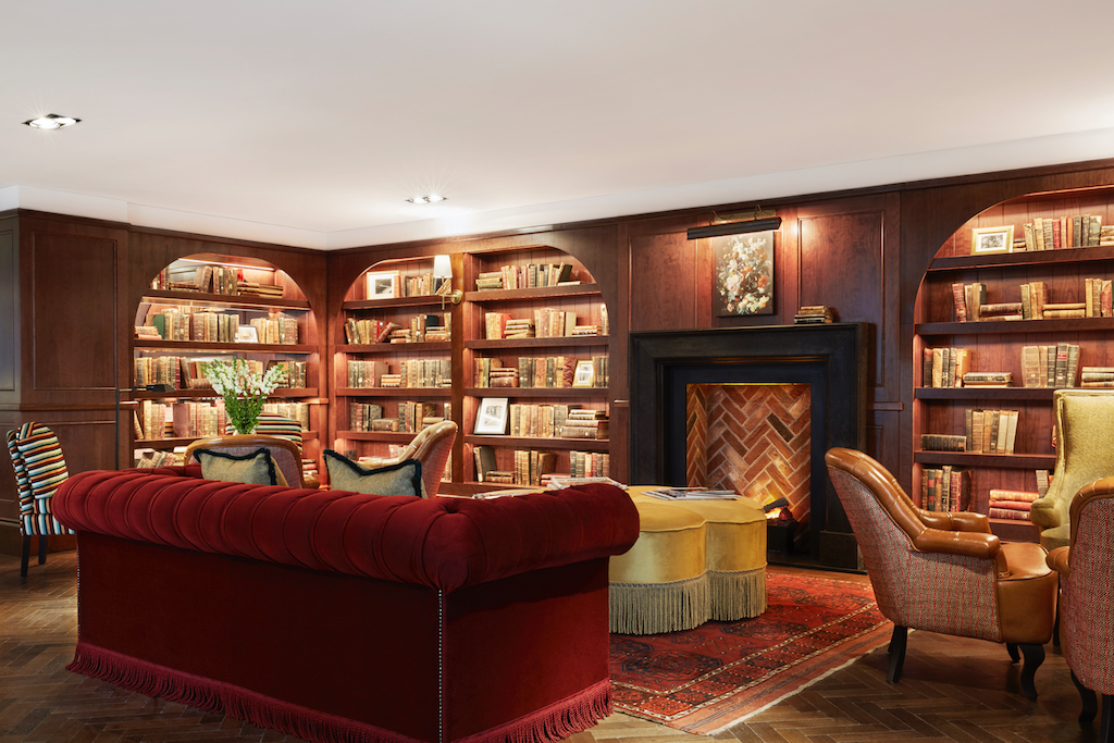 Clayton Hotel library