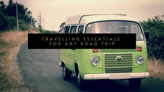 What essentials should you consider packing for a road trip via @tbookjunkie