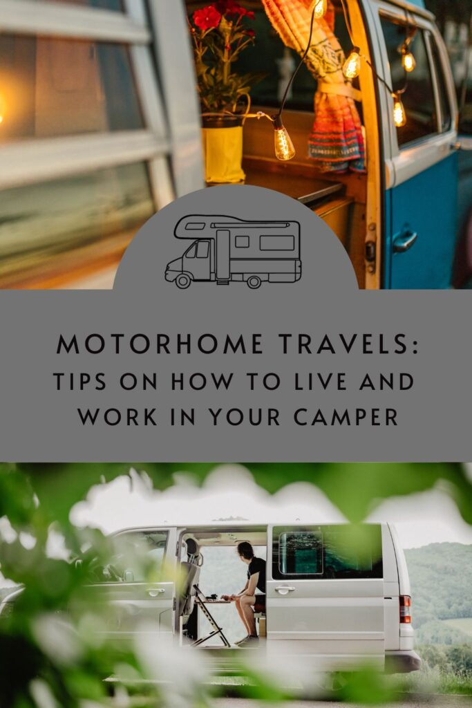 Tips on how to live and work in a campervan via @tbookjunkie