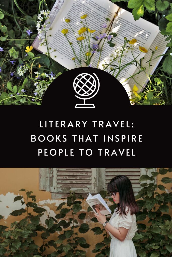 Books that inspire people to travel around the world via @tbookjunkie, providing suggestions for all tastes.