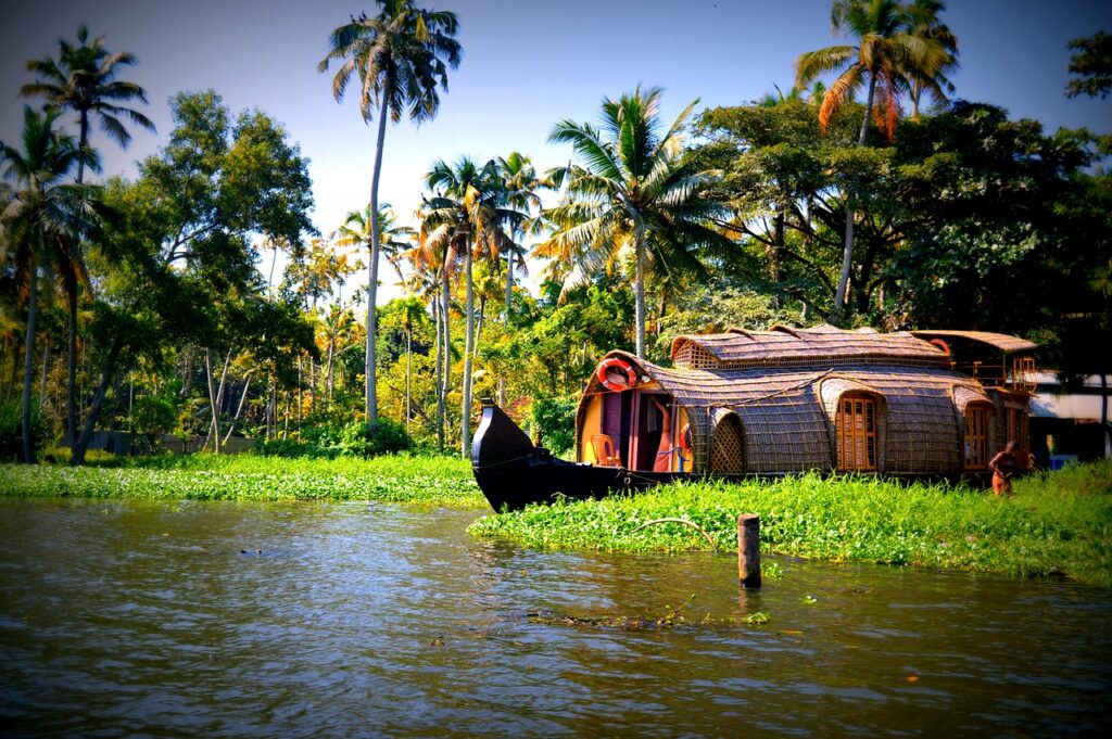 The water houses of Kerala