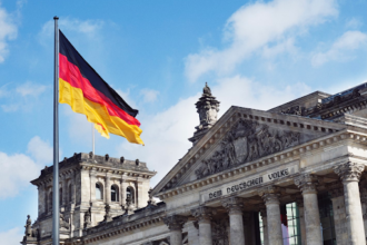 Berlin in Germany at the Reichstag building