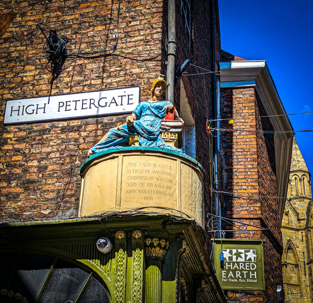 The Minerva Statue York