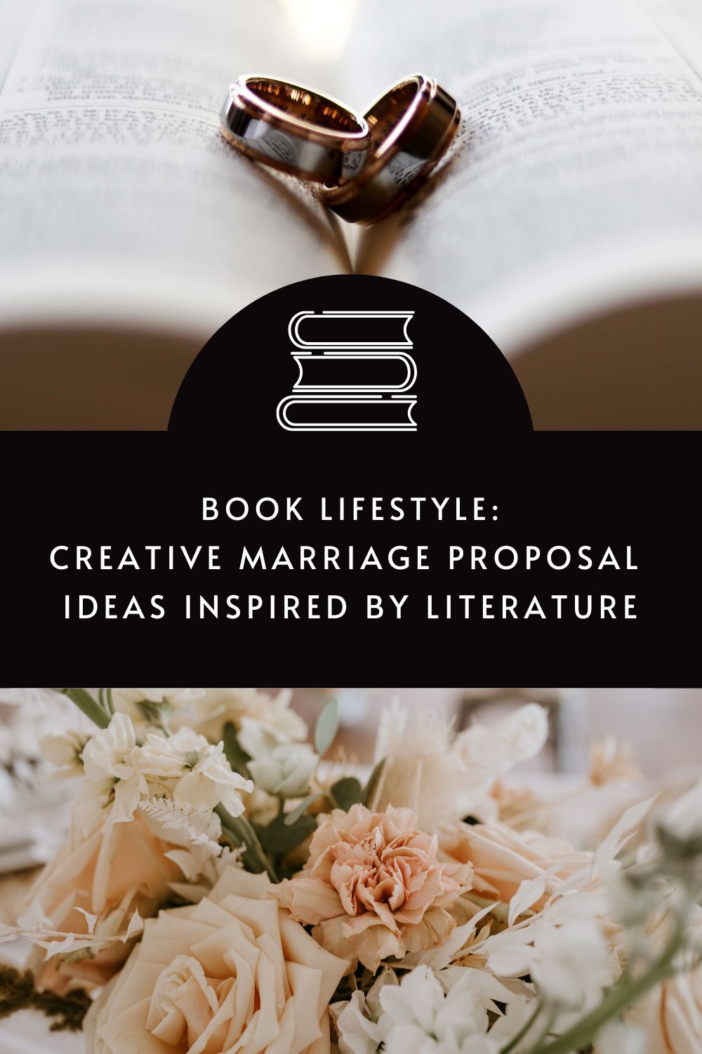 Creative marriage proposal ideas inspired by literature via tbookjunkie