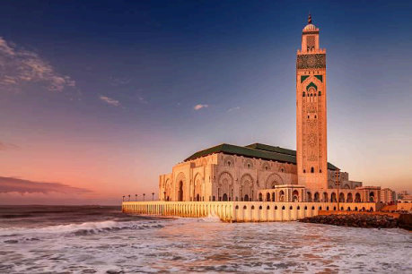 Casablanca Hassan II Mosque which you can visit with Africa North Journeys