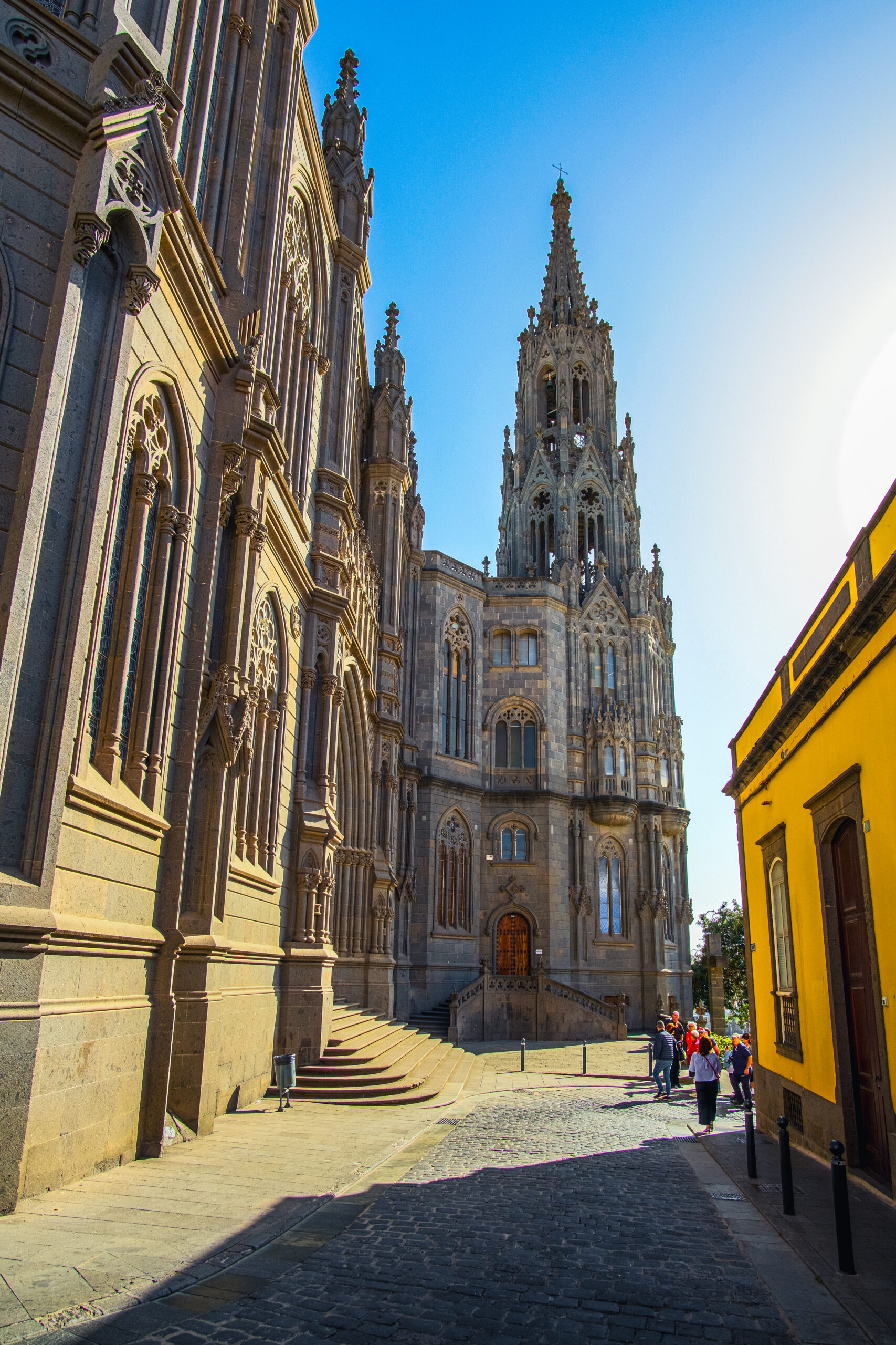 Arucus in Gran Canaria is home to a neo-classical church and rum distillery.