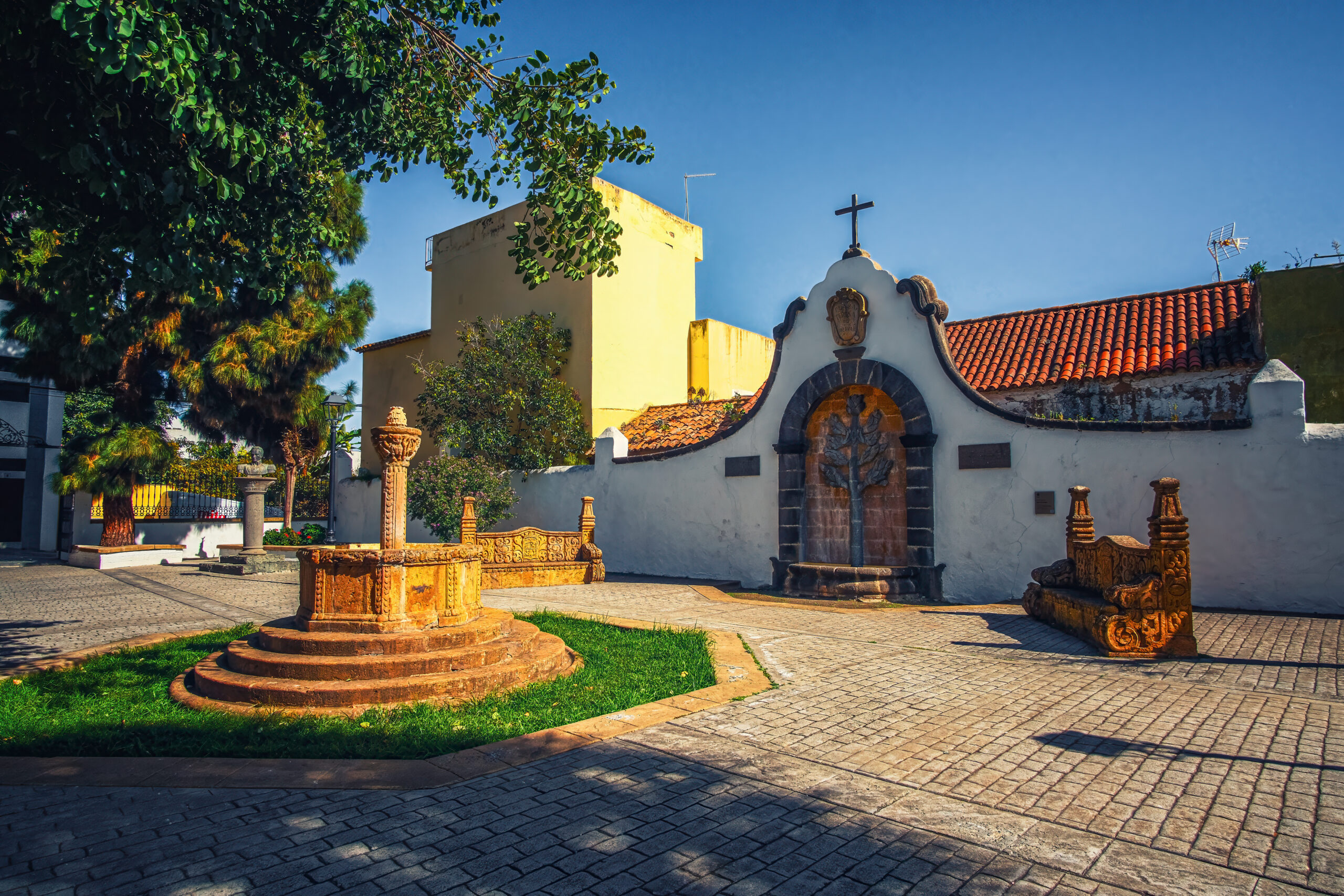 Teror in Gran Canaria is a village in the north of the island known for its wooden balcony houses