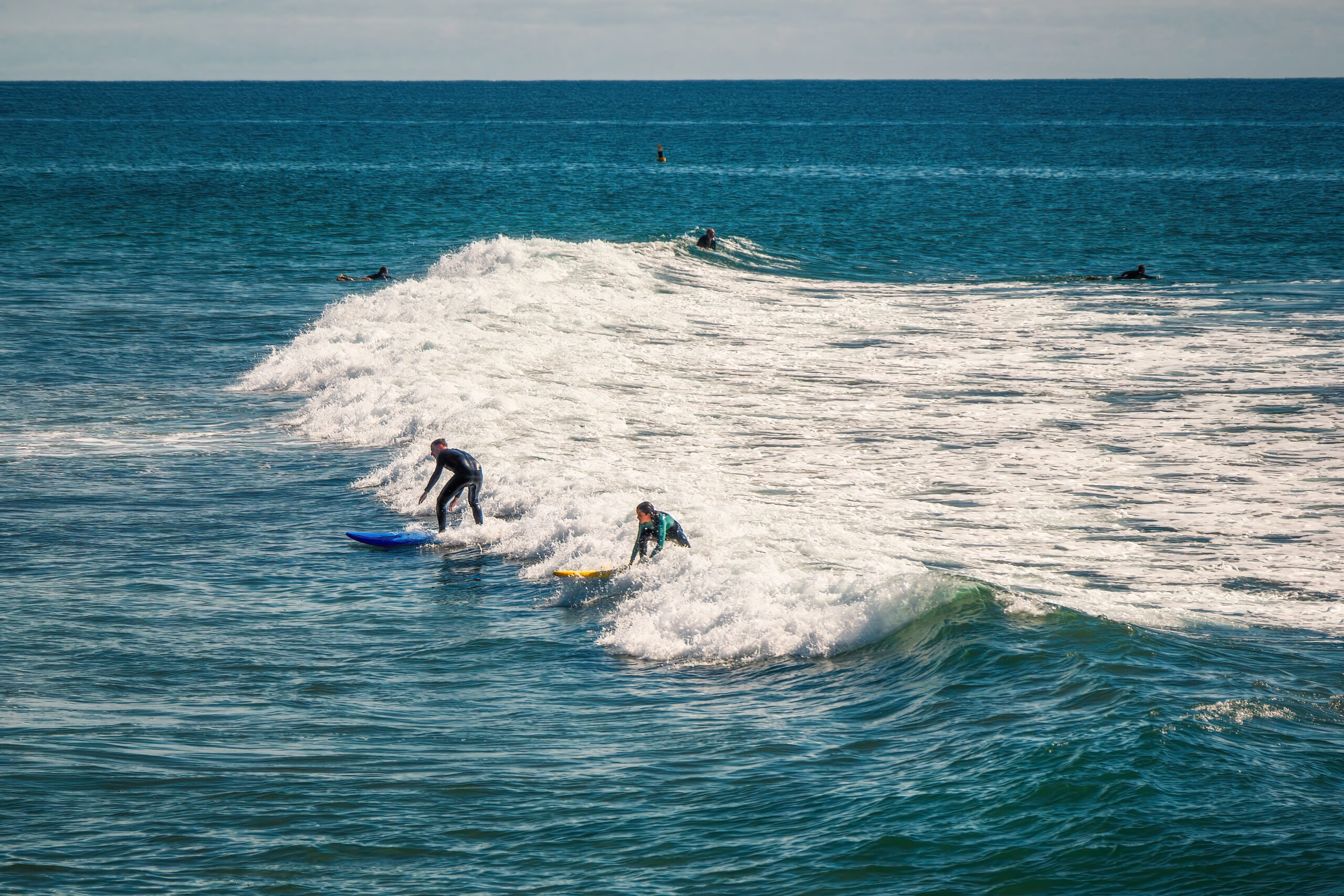 People travel to the Canary Islands for the watersports