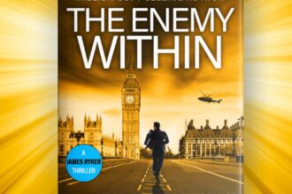 The Enemy Within by Rob Sinclair. A book review from @tbookjunkie